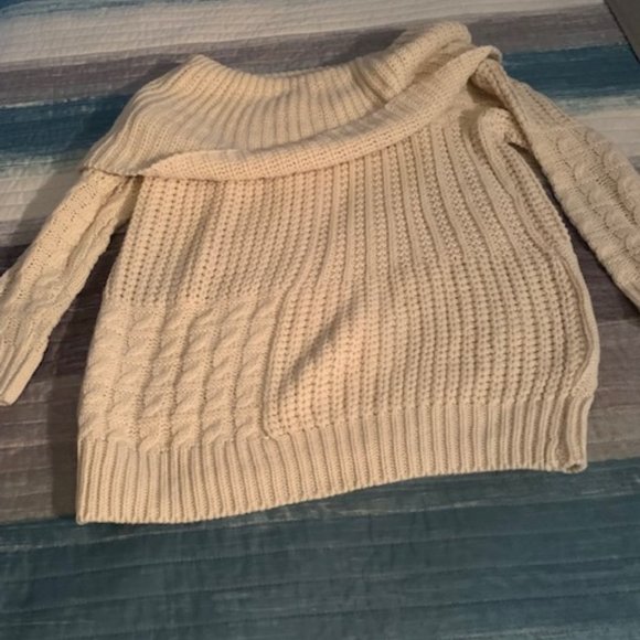 collective concepts chunky knit sweater size xs - Picture 1 of 3